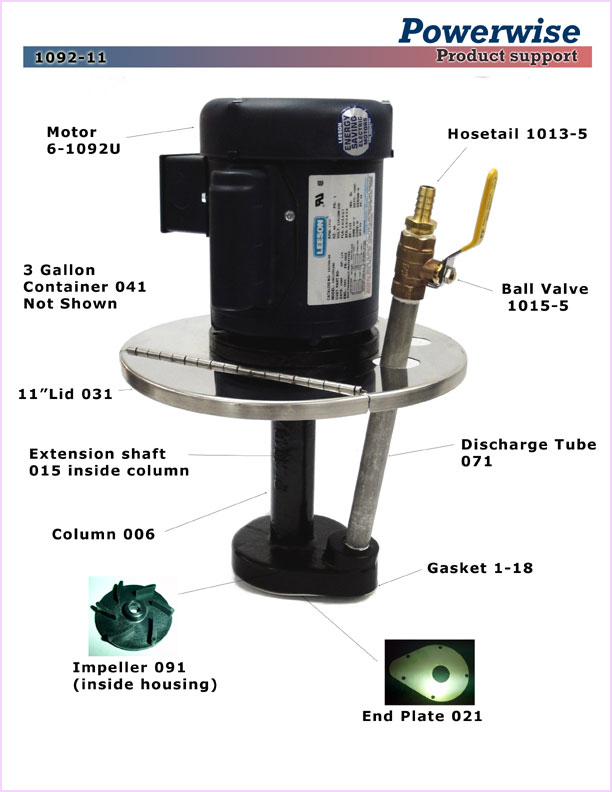 1092-11 Electric Powerwise Ink Pump